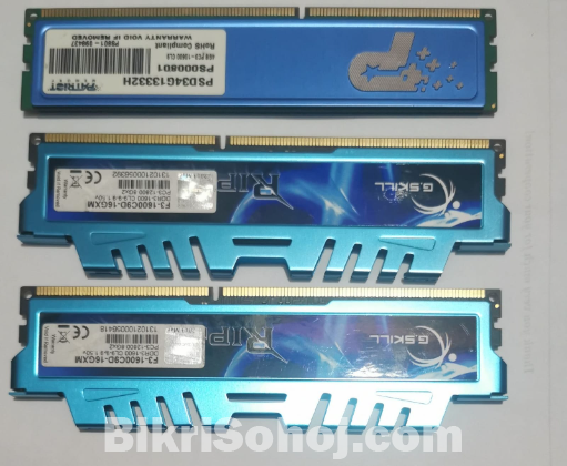 G.SKILL RipjawsX 8GB DDR3 Gaming RAM বিক্রি হবে